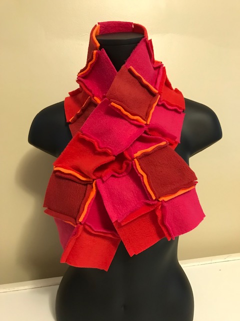 Cozy Collar - Peek-a-boo Orange